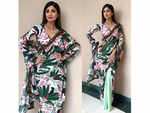 Shilpa Shetty Kundra; the busy garden print