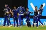 Mumbai Indians have reason to cheer after defeating Royal Challengers Bangalore