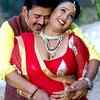 Ravi Kishan and Rani Chatterjee