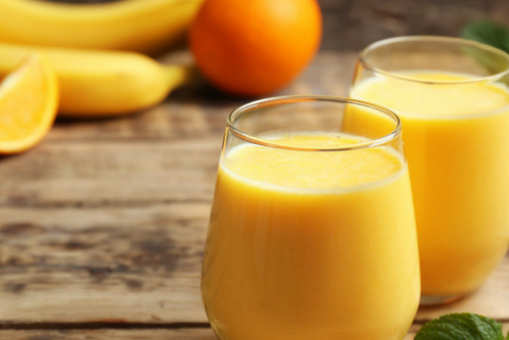 Banana And Orange Smoothie