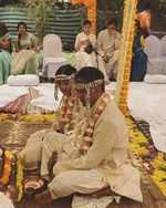 MIlind Soman and Ankita Konwar's wedding ceremony