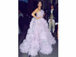 Lavender tulle all-over