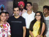 Gautam Gambhir meets the families of Sukma martyrs