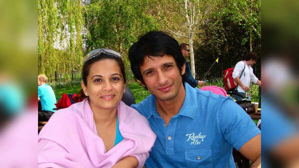 Manasi Joshi Roy and Sharman Joshi