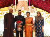 Nina Reddy’s daughter’s starry wedding reception