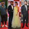 In the company of hubby Virat Kohli