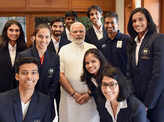 President Kovind & PM Modi meet Gold Coast CWG medallists