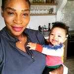 Serena enjoys ‘mama’ time with her baby cub!