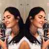 Photo: Katrina Kaif poses with a miniature replica of Karan Johar