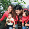 Krushna Abhishek and Kashmera Shah's twins Rayaan and Krishaang