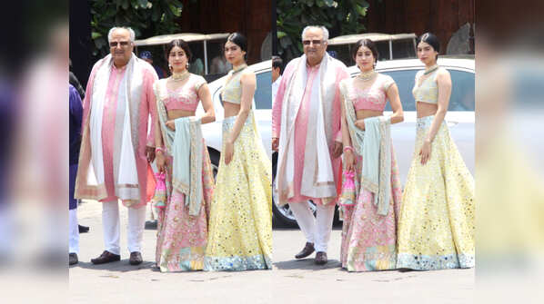 Janhvi and Khushi Kapoor