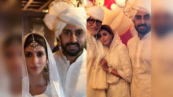 Shweta Nanda and Abhishek Bachchan