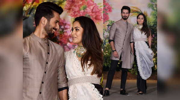 Shahid Kapoor and Mira Rajput Kapoor