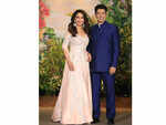 Madhuri Dixit Nene looked glamorous with her husband Shri Ram Nene