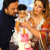 Article image for: Singer Adnan Sami celebrates daughter Medina's first b'day in Germany