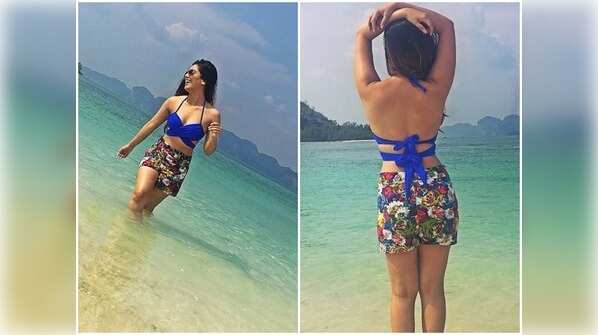 Saraswatichandra actress Srishty Rode turns up the heat in a hot beach wear