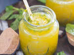 Mango Basil Soda Drink