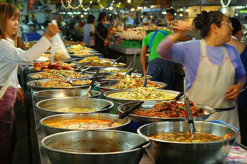 Thailand food stall