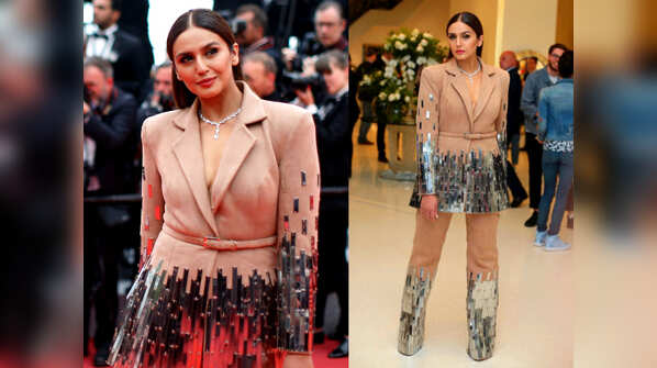 Huma Qureshi's Nikhil Thampi suit
