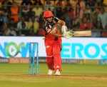 Youngster ​Sarfaraz Khan provides the late impetus to RCB's innings