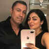Stealing moments with hubby