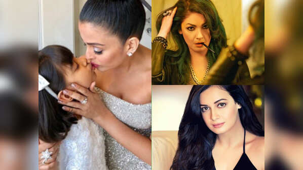 Pooja Bhatt and Dia Mirza lend support after Aishwarya Rai Bachchan gets trolled for kissing her daughter Aaradhya