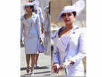 Priyanka Chopra arrived at the Royal Wedding in true style
