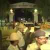 JD(S) leader HD Kumaraswamy arrives at Raj Bhavan
