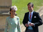 James Middleton and Pippa Middleton attended the royal wedding