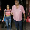 Article image for: Boney Kapoor's movie night with daughters Janhvi Kapoor and <i class="tbold">anshula</i> Kapoor