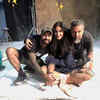 Katrina Kaif poses with her bestest boys