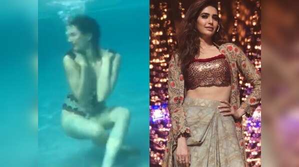 Naagin 3's Karishma Tanna beats the heat in a swimwear