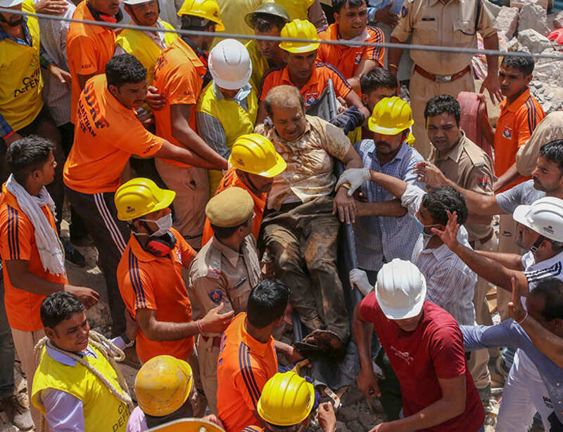 Jodhpur: Three-storey building collapses, several feared trapped
