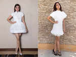 Swara Bhasker gives us two very chic versions of the summer-appropriate white mini dress