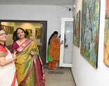 Sarbani Ganguly&rsquo;s art exhibition