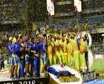 A fairytale comeback for Chennai Super Kings as they claimed their third IPL, thrashing Sunrisers Hyderabad by 8 wickets