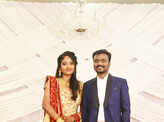 Rajkumar Periasamy and Jaswini J’s starry wedding reception