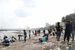 The beach cleaners gear up at Dadar