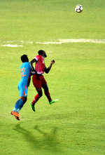 Sunil Chhetri double on 100th game helps India beat Kenya
