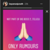 Lasya's Clarification
