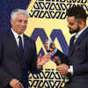 Article image for: Virat Kohli receives <i class="tbold">Polly Umrigar</i> Award