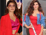 Jacqueline Fernandez seems like she is having a great time styling red and we’re taking major inspiration!