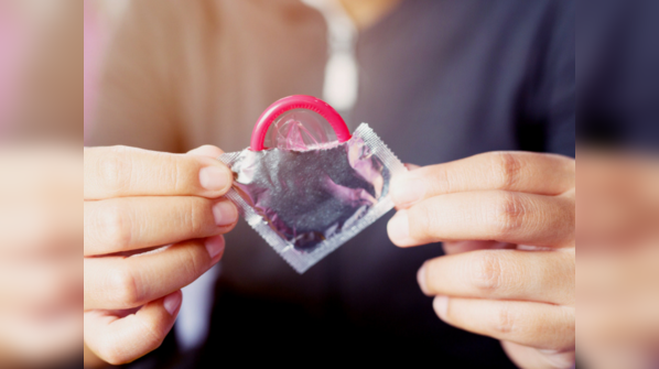 Strawberry flavoured condoms