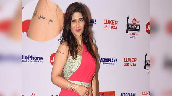 Shashaa Tirupati's Arabic tattoo