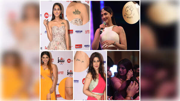Stars who flaunted their tattoos at the 65th Jio Filmfare Awards (South)