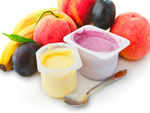 Flavoured yogurts