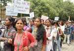 Students stage protest against private college