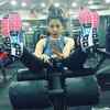 Selfie with gym shoes