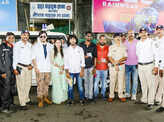 Mumbaikars participate in 'Don't drink and drive' campaign