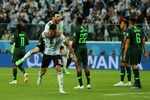 Argentina hits back with 2-1 win over Nigeria